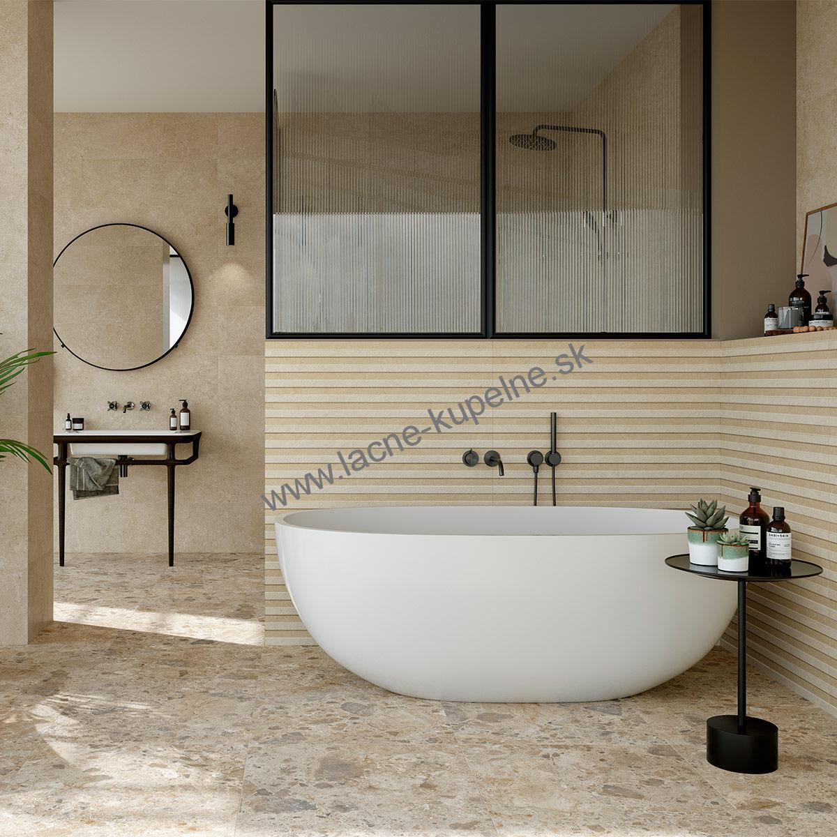 MARAZZI CARACTER dlazba terrazzo 60x60 cm, 30x60 obklad do kupelne