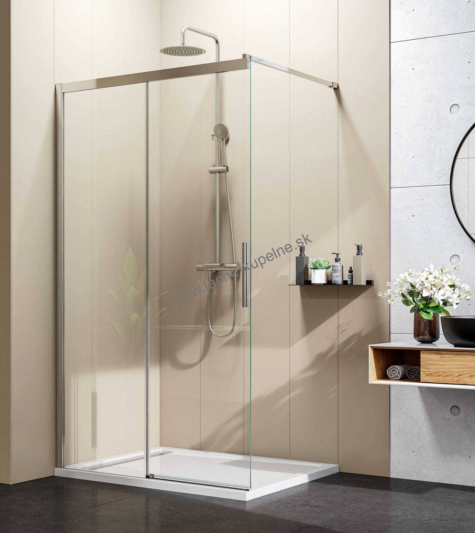Aquatek WELLNESS K2 100, 110, 120,130,140 cm Sprchové dvere so zásuvnými dverami