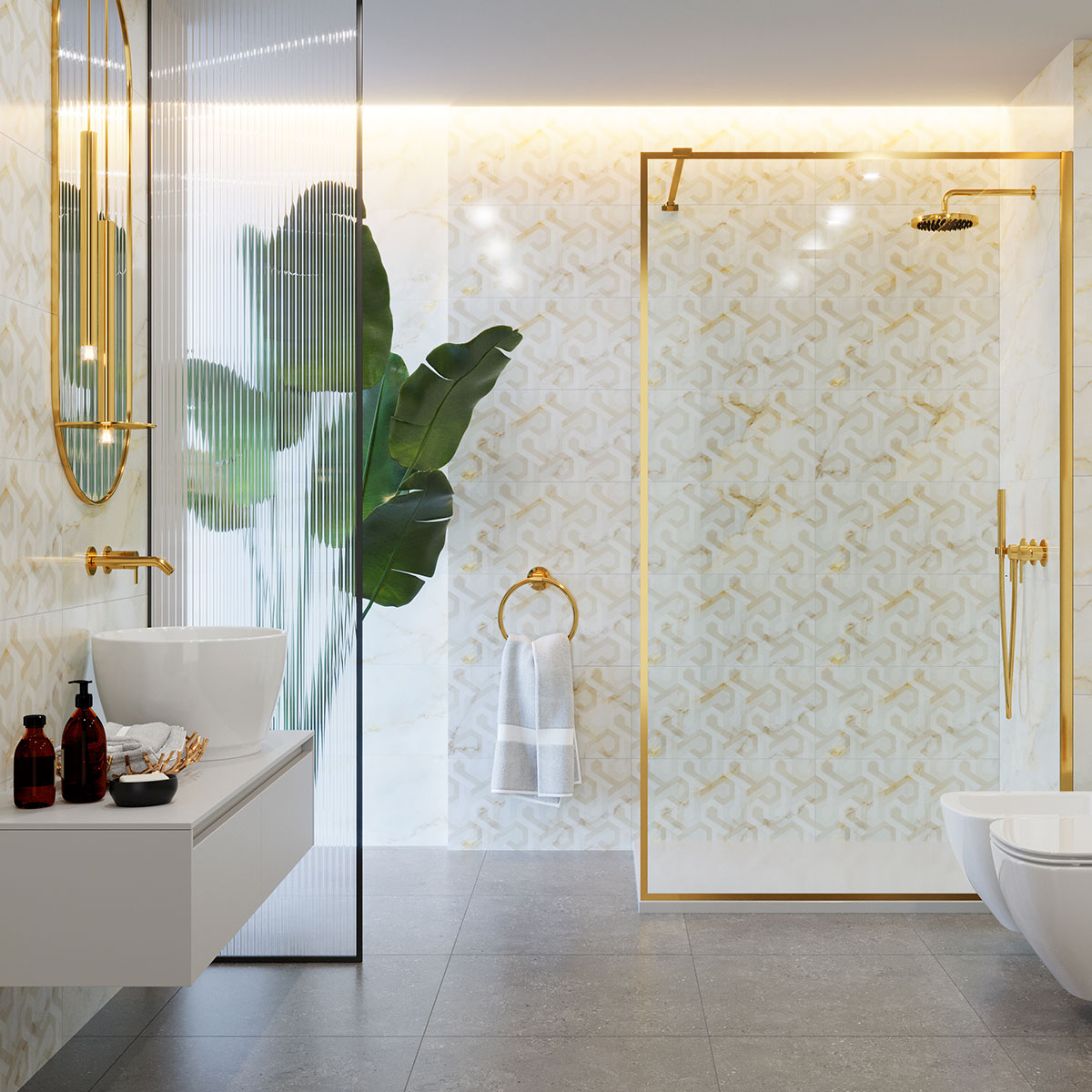 Ceramika Color LIVIO GOLD 30x60 cm obklad do kúpeľne -15%