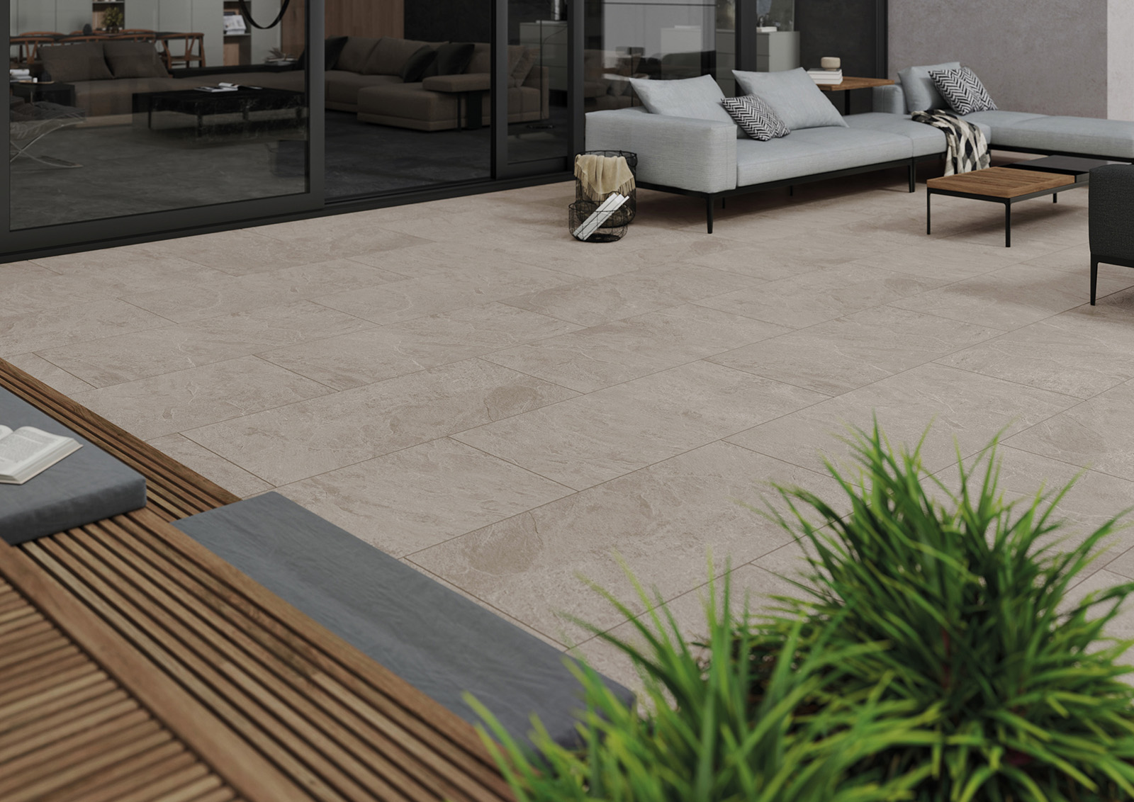 RAKO CORE OUTDOOR 60x60x2 cm dlažba na terče 2 cm 