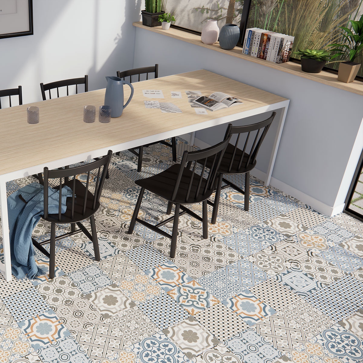 PRISSMACER CERAMICA WINDSOR 45x45 cm, retro dlažba