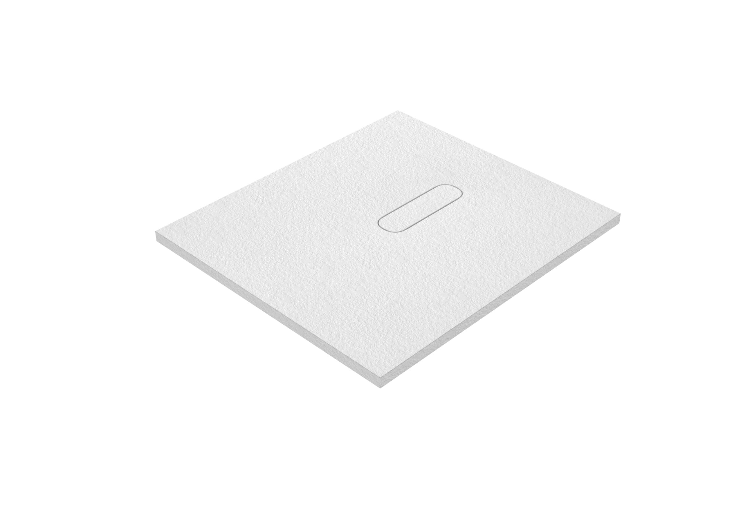TAURUS 90x80 cm AQUATEK sprchová vanička obdlžniková liaty mramor + Sifón