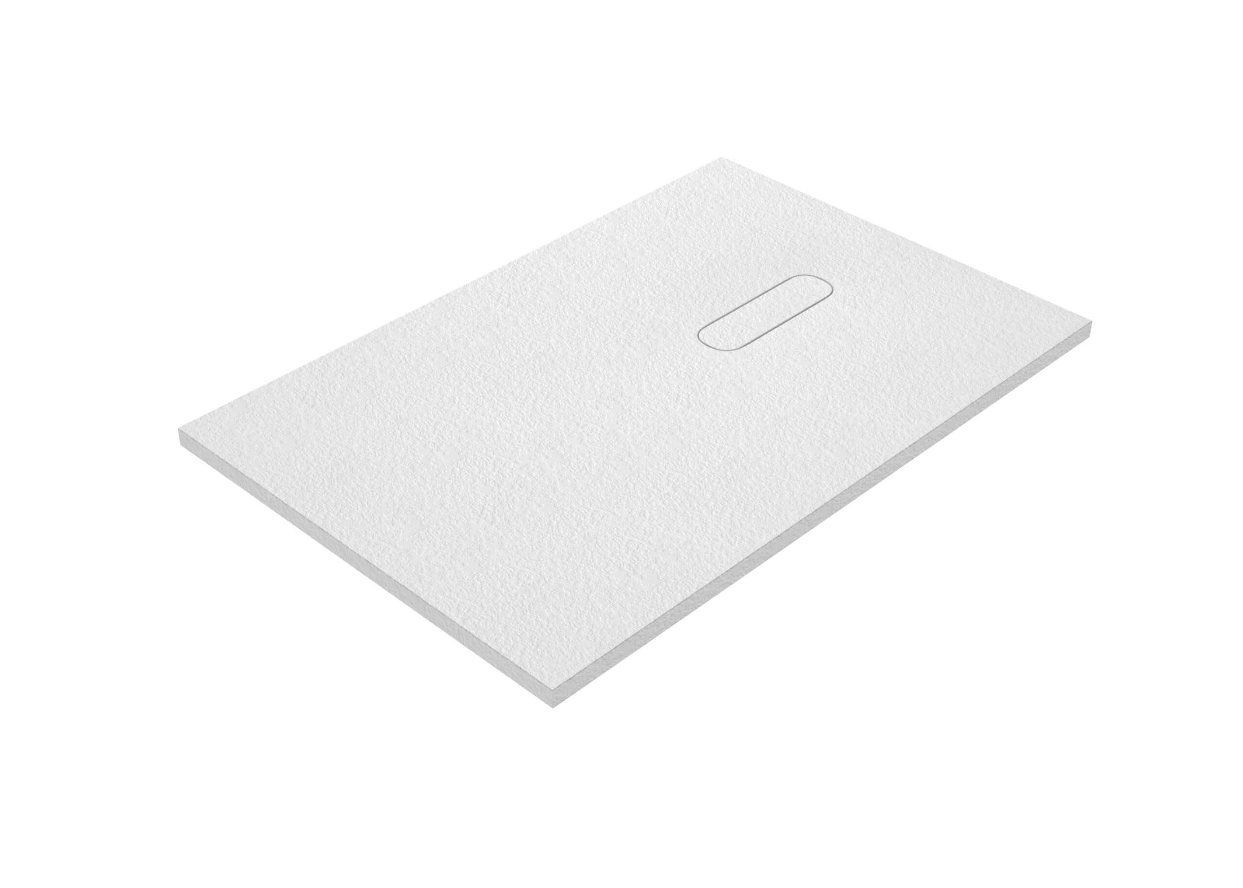 TAURUS 120x80 cm AQUATEK sprchová vanička obdlžniková liaty mramor + Sifón