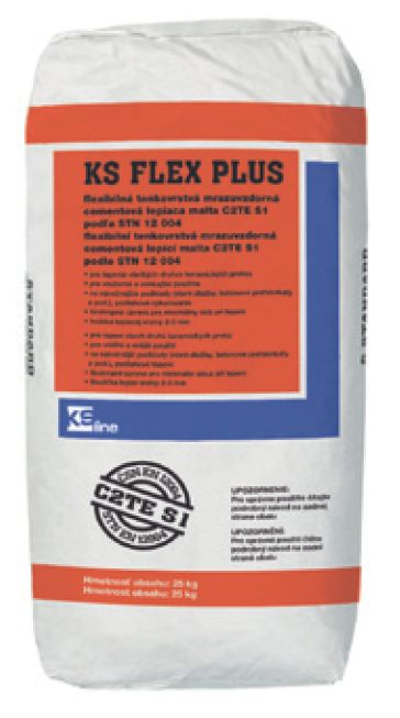 KS FLEX PLUS flexibilné lepidlo C2TE S1, 25 kg