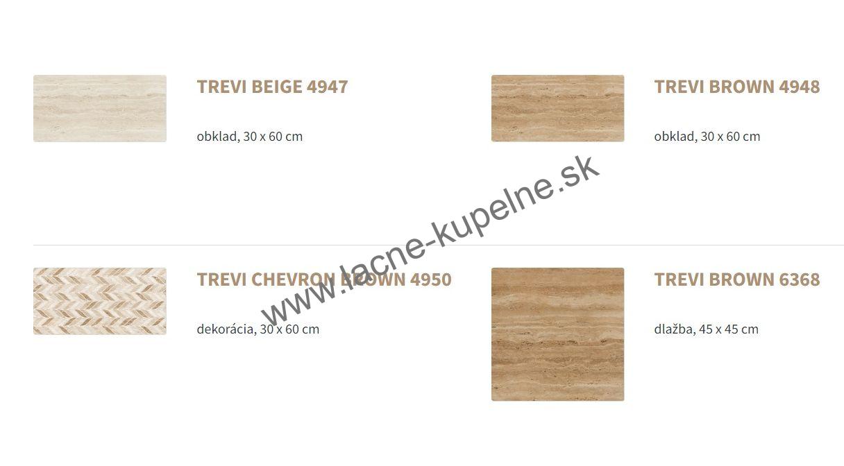 TREVI KAI GROUP 30x60 cm obklad do kúpeľne, dlažba 45x45 cm -15%
