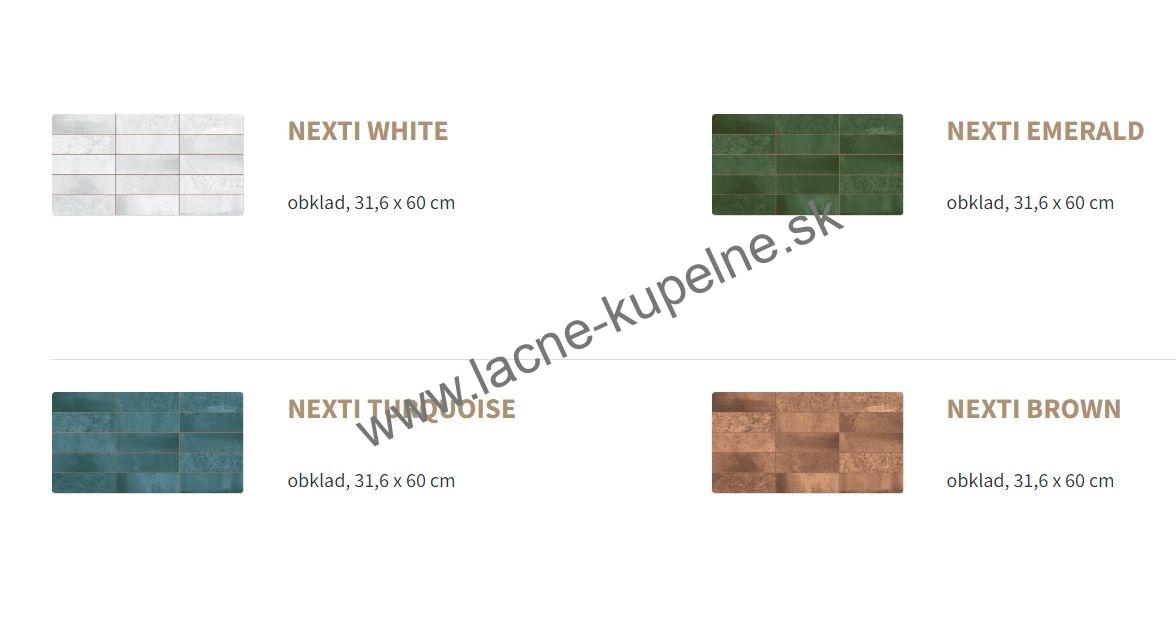 ECOCERAMIC NEXTI 31,6x60 cm lesklý obklad do kuchyne a kúpeľne