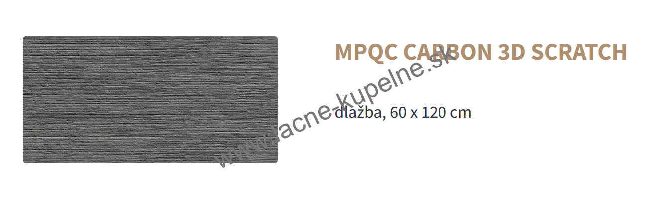 MARAZZI ARCHIBOX CARBON STONE dlažba 30x60 cm, 60x60 cm, 60x120 cm -15%