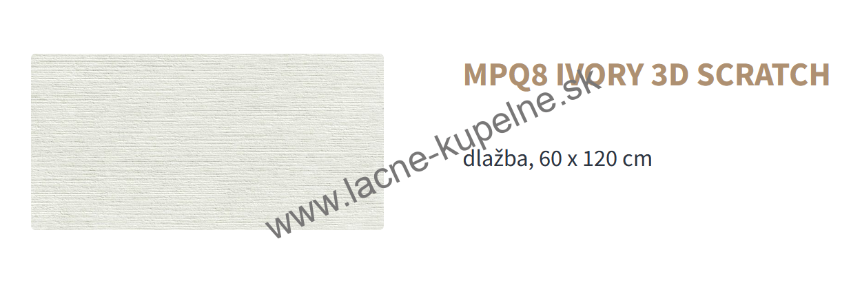 MARAZZI ARCHIBOX IVORY STONE dlažba 30x60 cm, 60x60 cm, 60x120 cm -15%