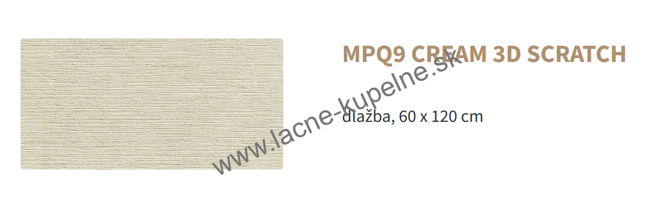 MARAZZI ARCHIBOX CREAM STONE dlažba 30x60 cm, 60x60 cm, 60x120 cm -15%