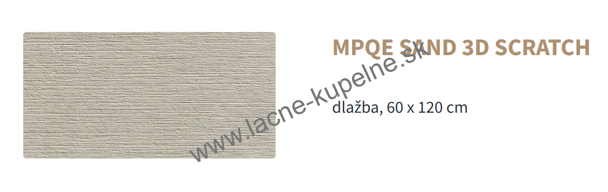 MARAZZI ARCHIBOX SAND STONE dlažba 30x60 cm, 60x60 cm, 60x120 cm -15%