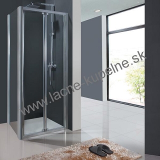 Sprchovací kút DYNAMIC B6+F6 80x70, 90x70, 100x70 cm, chróm-satin