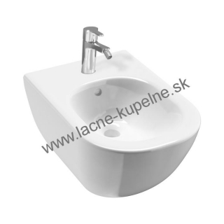 JIKA Mio závesný bidet, otvor na batériu, biela H8317120003021