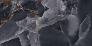 ECOCERAMIC ICELAND MIDNIGHT 60x120 cm lesklá dlažba