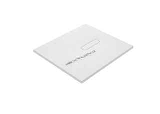 TAURUS 90x80 cm AQUATEK sprchová vanička obdlžniková liaty mramor + Sifón