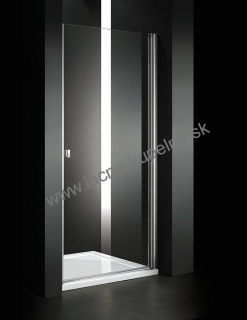 Aquatek GLASS B1 Sprchové dvere CHRÓMOVÝ profil, 60,65,70,75,80,85,90,95,100