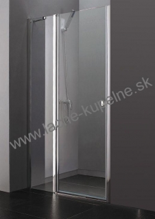 Aquatek GLASS B5 Sprchové dvere 90, 95, 100, 105, 110, 115, 120 cm, chrómové