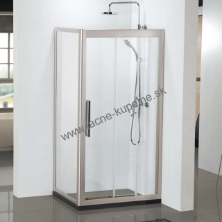 Aquatek DYNAMIC R34 120x90 cm Sprchový kút obdĺžnikový chróm-satin