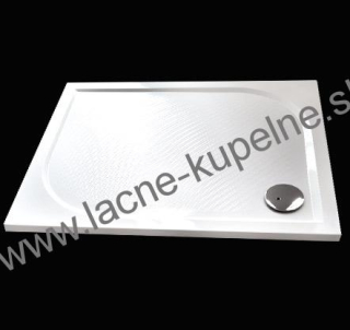 BENT 120x80 cm sprchová vanička obdĺžniková + sifón ZADARMO