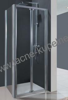 Aquatek DYNAMIC B6 80 cm, 90 cm Sprchové dvere chróm-satin