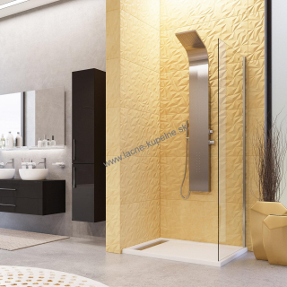 Aquatek YES F1 od 70 cm až 120 cm pevná stena do kombinácie s čelnými dverami