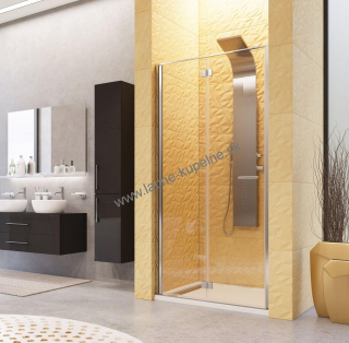 Aquatek YES B8 80 cm, 85 cm, 90 cm, 95 cm, 100 cm Sprchové dvere zalamovacie